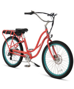 comfort cruiser 24 step thru red 10