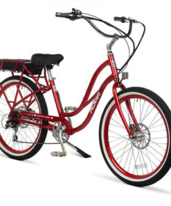 comfort cruiser 24 step thru red 12