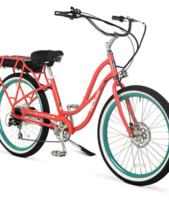 comfort cruiser 24 step thru red 13